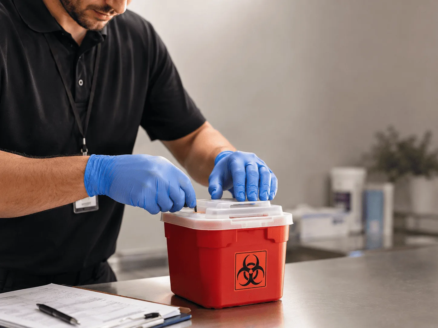 Why choose Sharps Waste Disposal in Horton, MI